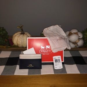 Men’s coach credit card wallet